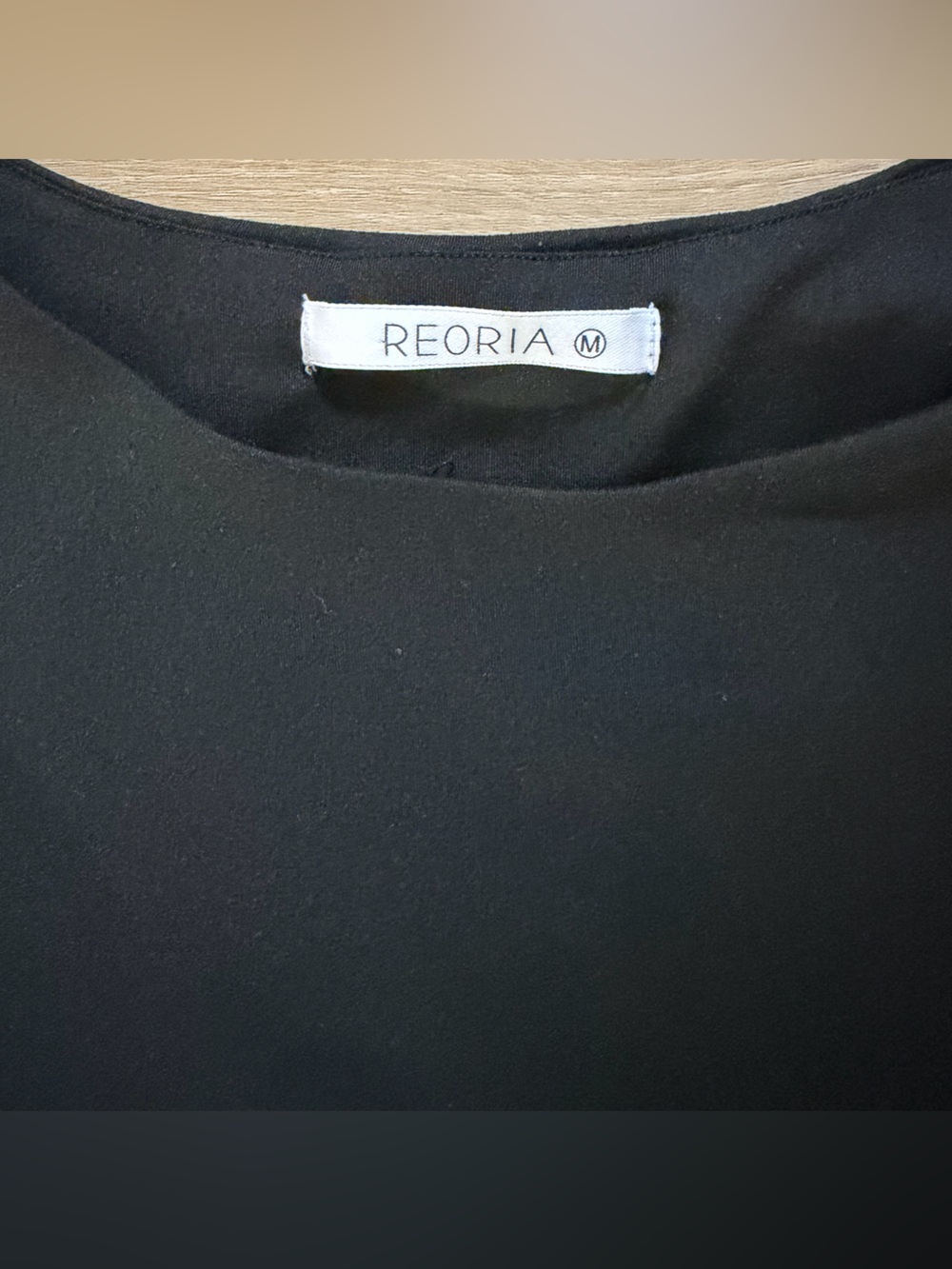 REORIA Crew Neck Short Sleeve Crop Top EUC - Picture 4 of 4